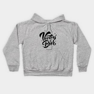 Vectors & Beer Kids Hoodie